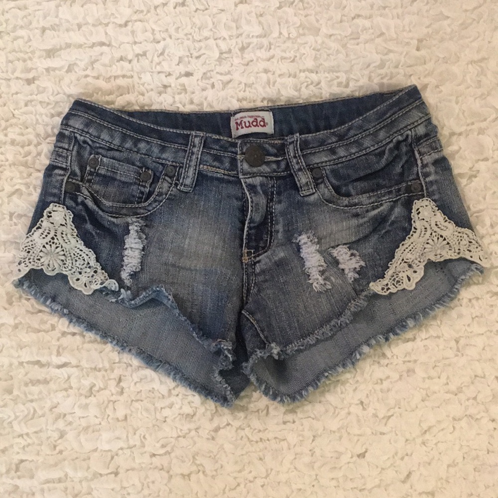 Denim Short Shorts
